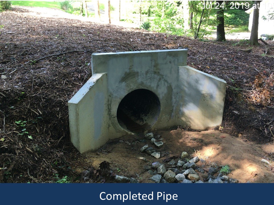 completed-pipe